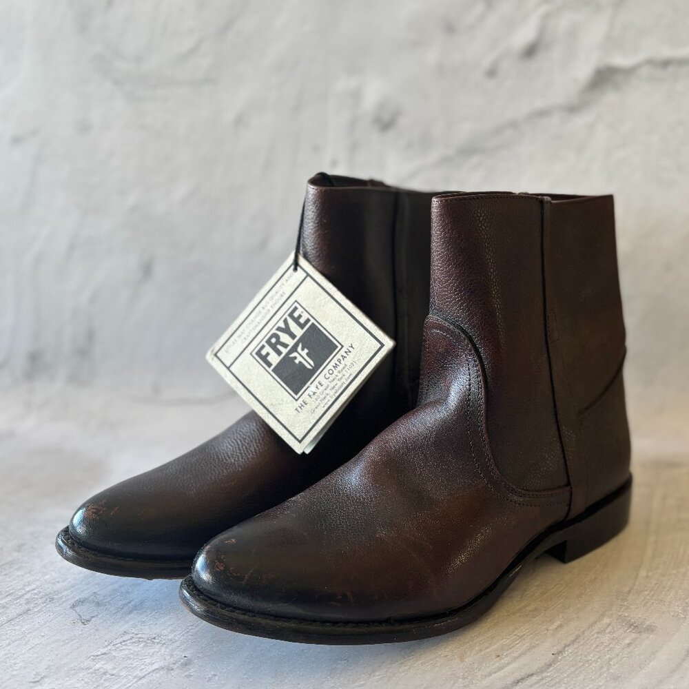 FRYE WYATT VINTAGE SHORT ANKLE BOOTS